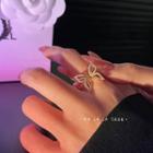 Butterfly Alloy Open Ring (various Designs)