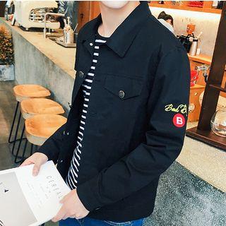 Embroidered Military Shirt