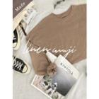 Linen Blend Loose-fit Sweatshirt