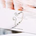 Open Ring Silver - One Size