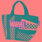 Marvel Canvas Lunch Tote Bag One Size