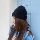 Colored Ribbed Beanie