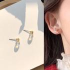Glass Mini Light Bulb Earring