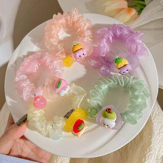 Cartoon Resin Hair Tie (various Designs)