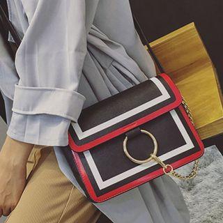 Contrast Shoulder Bag