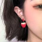 Acrylic Strawberry Earring 1 Pair - Strawberry - One Size