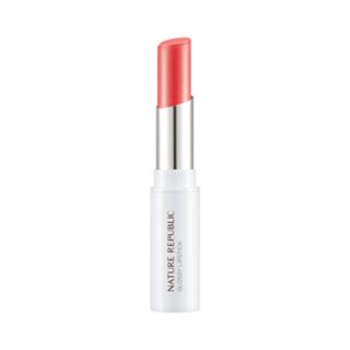 Nature Republic - Glossy Lipstick (#06 Runway Peach) 4.3g