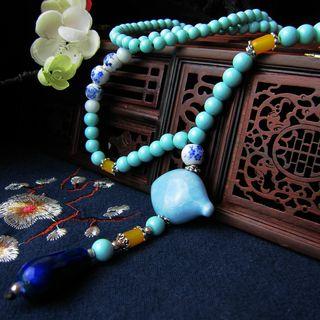 Ceramic Bead Necklace