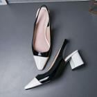 Color Block Pointed Sandals