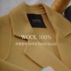 Handmade Long Wool Coat