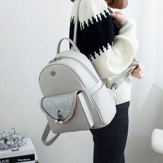 Glitter Panel Backpack