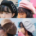 Hoop Accent Felt Beret