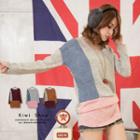 Color-block Knit Dress