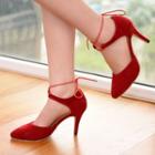 Tie-ankle Pumps