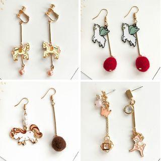 Animal Earring / Clip-on Earring