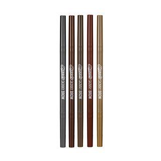 Peripera - Speedy Skinny Brow (5 Colors) #01 Grey Brown
