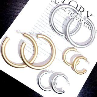 Open Hoop Statement Earring