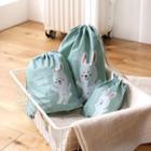 Printed Drawstring Bag Set (3pcs)