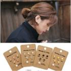 Set Of 6: Alloy / Faux Pearl Earring (various Designs)