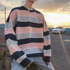 Boxy Stripe Pullover