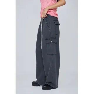 Couple Cargo Wide-leg Jeans