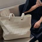 Plain Tote Bag Milky White - One Size