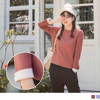 Contrast Lining Plain Top