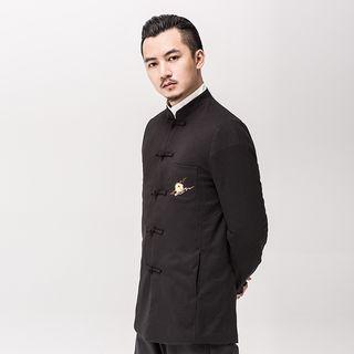 Chinese-style Frog-button Embroidered Jacket