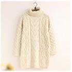 Cable Knit Long Sweater