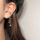 Fringed Cuff Earring 1 Pc - Earring - Silver - One Size