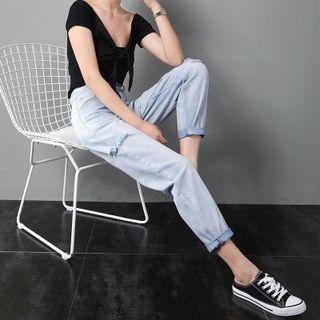 Washed Harem Jeans (various Designs)
