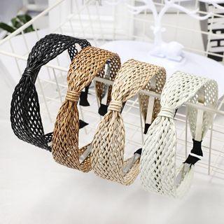 Woven Knot Face Wash Headband