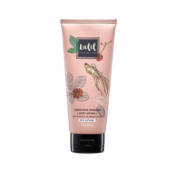 Lalil - Organic Energizing Ginseng Body Lotion 200g