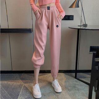 High Waist Crop Sweatpants