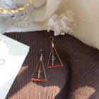 Ballet Triangle Statement Earring