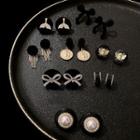 Fabric / Faux Leather / Alloy Earring (various Designs)