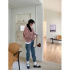 Plus Size Fleece-lined Jogger Jeans