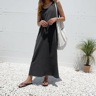 Cut-edge Maxi Tank Dress