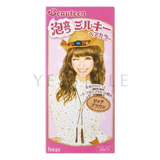 Hoyu - Beauteen Bubble Hair Color #rich Brown 1 Pack