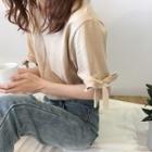 Tied Short-sleeve T-shirt