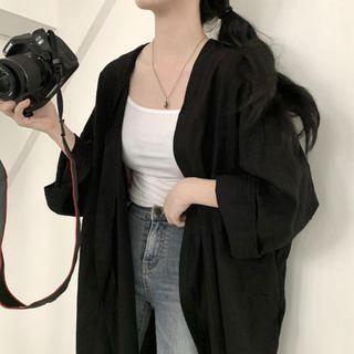 Linen Midi Shirt