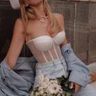 Transparent Corset Top