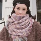 Fringed Tweed Scarf