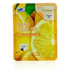 3w Clinic - Fresh Mask Sheet (lemon) 10 Pcs