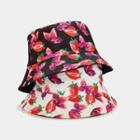 Strawberry Reversible Bucket Hat