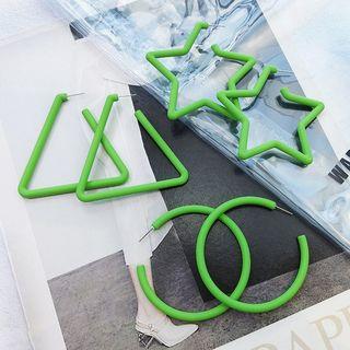 Acrylic Star / Triangle / Hoop Earring