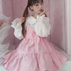 Bell-sleeve Blouse / Jumper Dress / Set