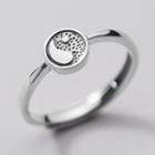 925 Sterling Silver Yin & Yang Ring S925 Silver - One Size