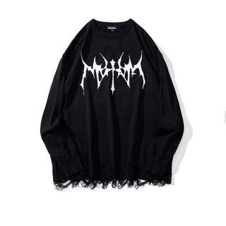 Jacquard Fringed Sweater