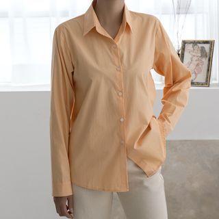 Basic Pastel Cotton Shirt
